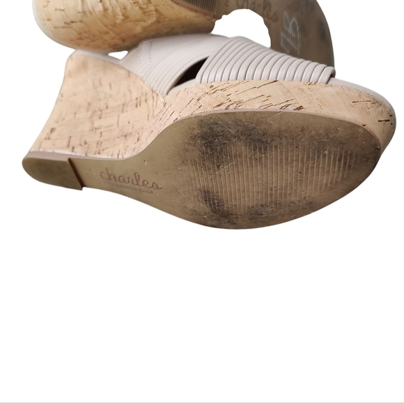 Charles David Linger Platform Wedge Sandals - Picture 4 of 5